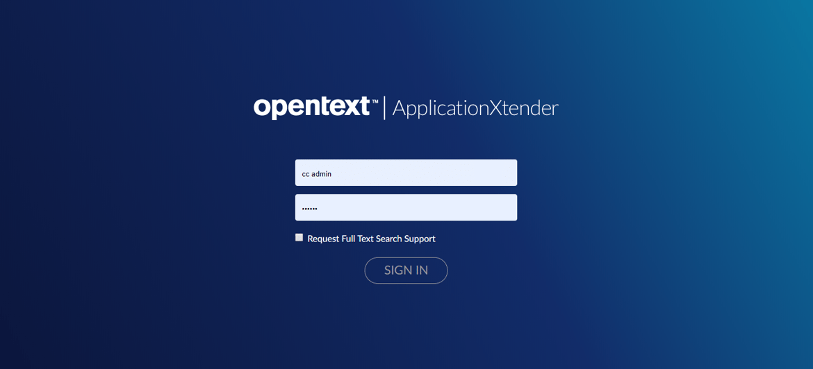 ApplicationXtender+login+screen